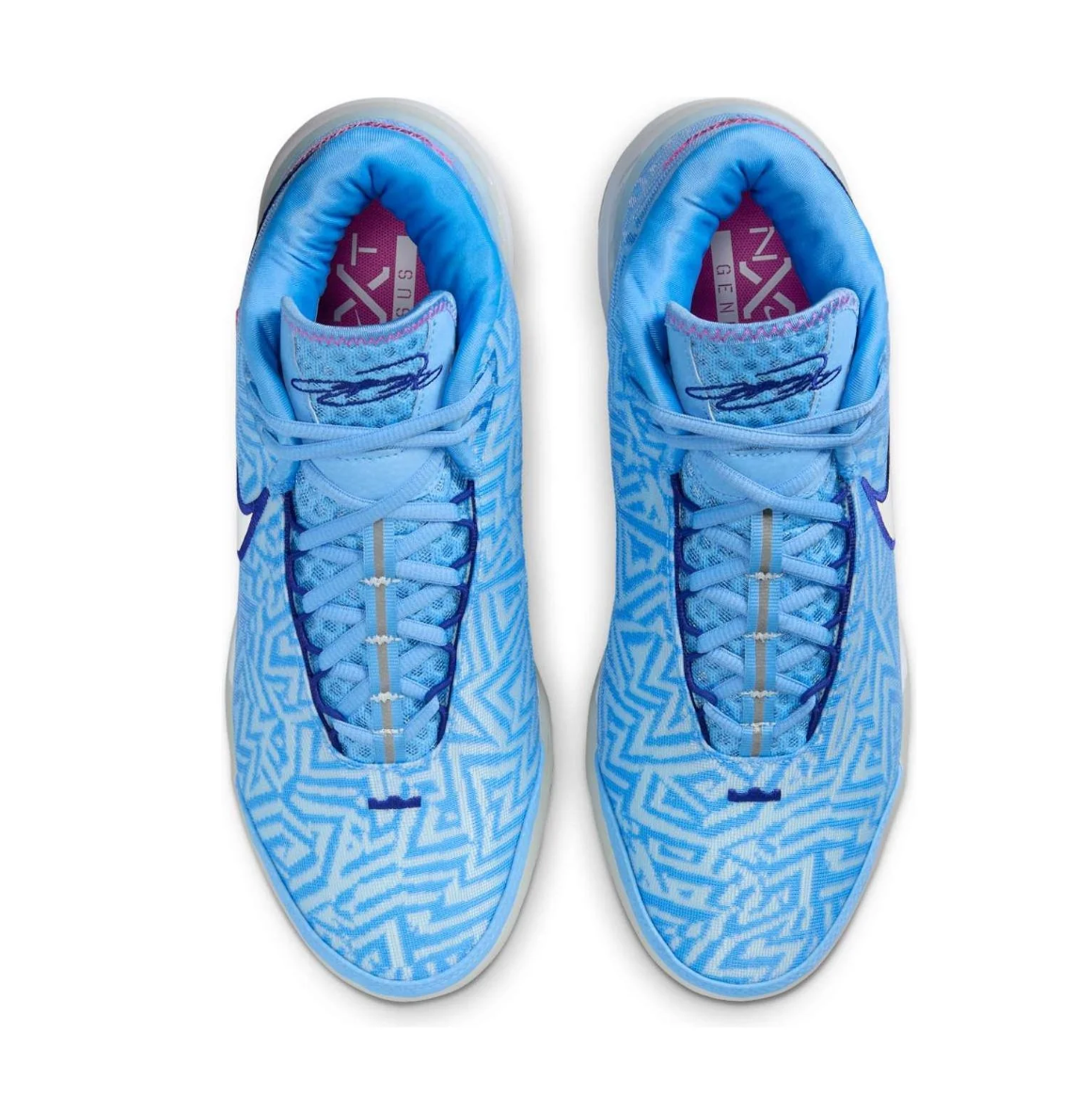 LeBron NXXT Genisus EP "University Blue/White"
