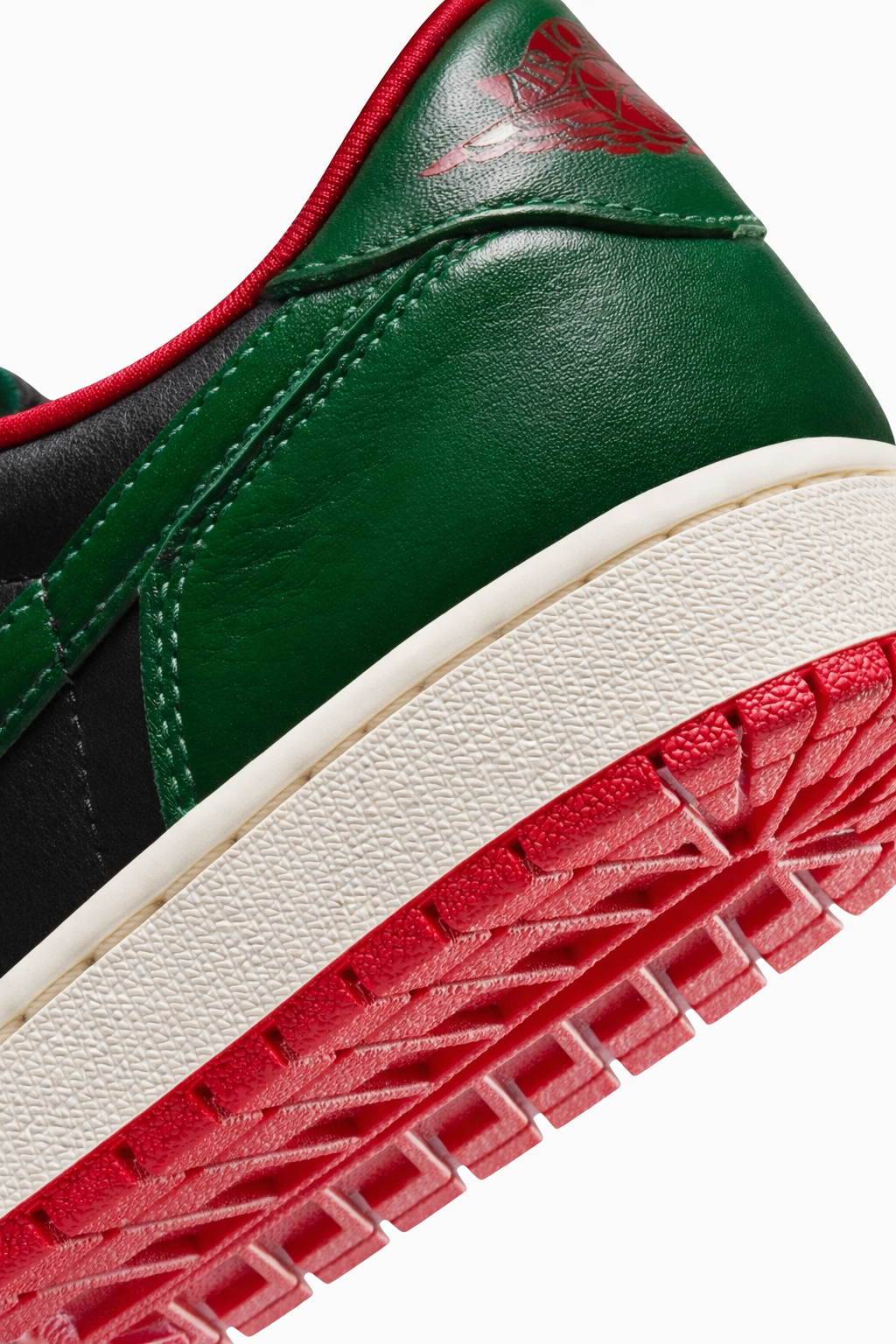 Air Jordan 1 Low OG Black/Gorge Green