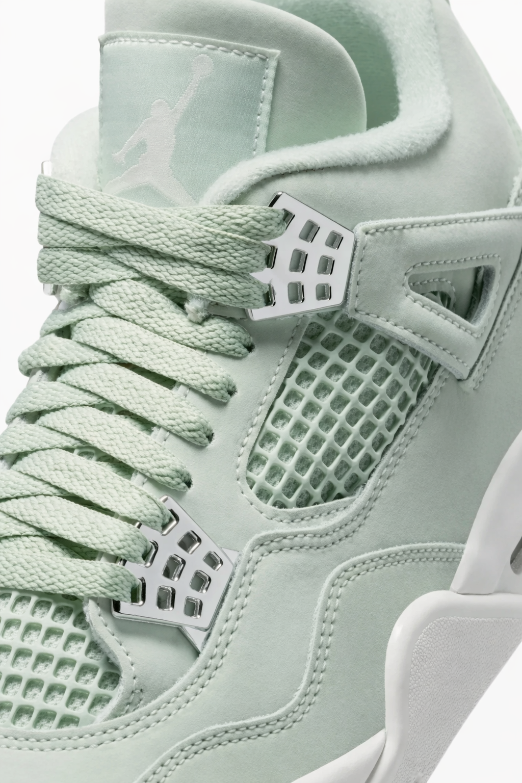 Air Jordan 4 Retro Seafoam Sail Green