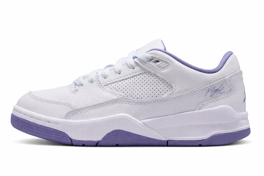 Air Jordan Flight Court White Dusty Amethyst (GS)