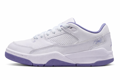 Air Jordan Flight Court White Dusty Amethyst (GS)