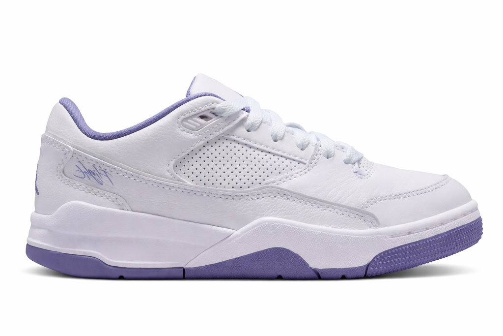 Air Jordan Flight Court White Dusty Amethyst (GS)