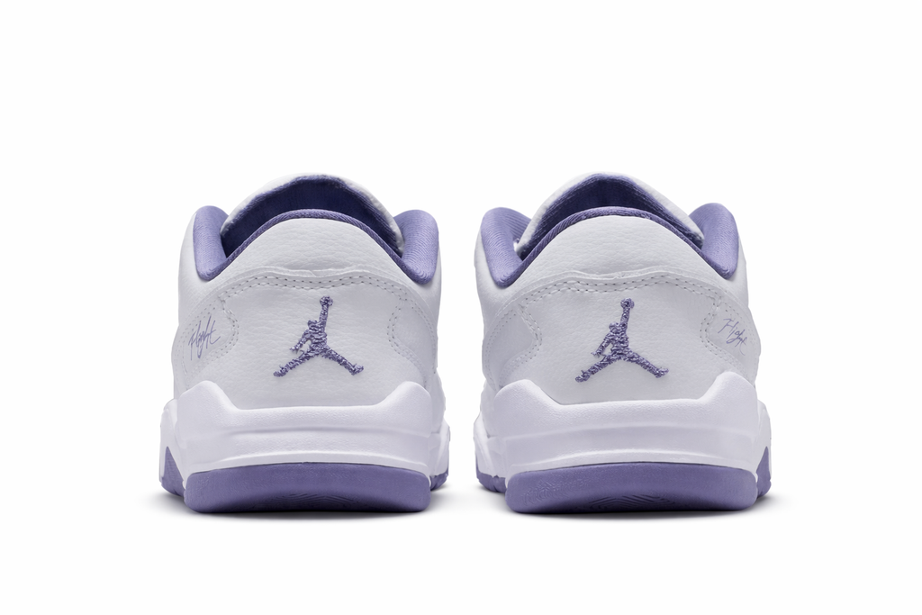 Air Jordan Flight Court White Dusty Amethyst (GS)